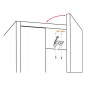 EIL Intrerupator LED Switch Usi cu balamale, 12VDC/25W